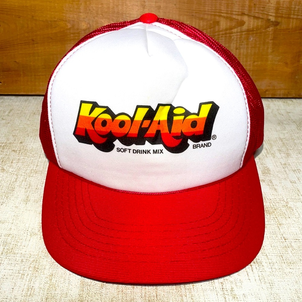 Vintage Kool-Aid Mesh Adjustable Snap Back Hat - Picture 1 of 7